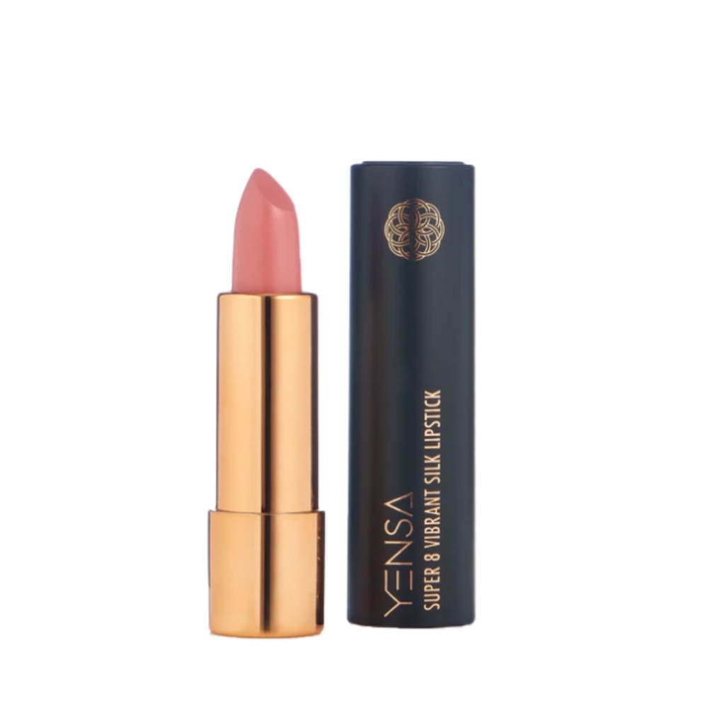 Yensa Super 8 Vibrant Silk Hydrating Lipstick in Free Spirit (Peachy Nude)